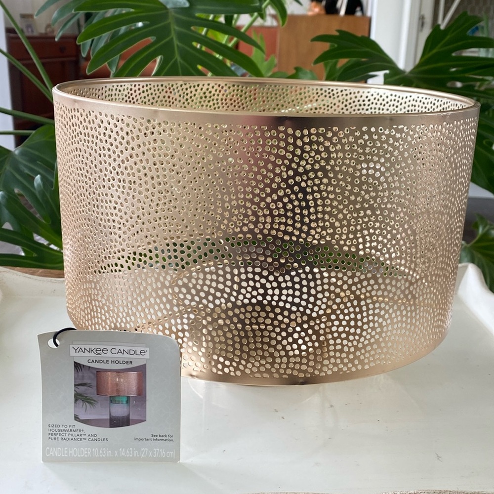 Yankee Holder Metallic Candle Holder Shade